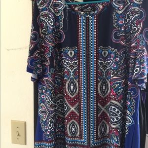 Rod & Ali top from Dressbarn 2X